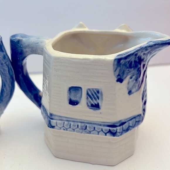 Vintage MIJ Danish Windmill Sugar and creamer Made in Japan - Picture 6 of 11